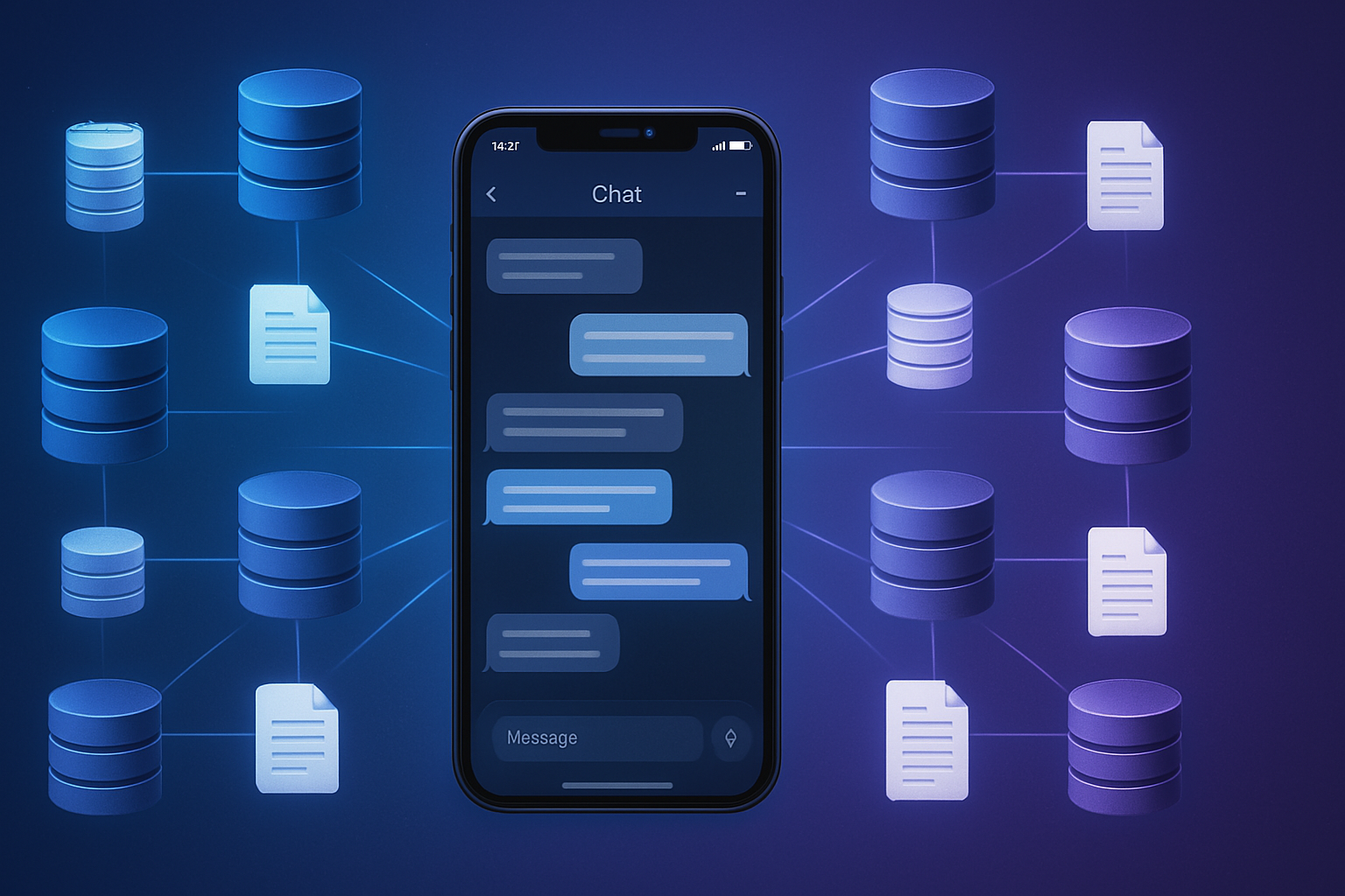 Vector Knowledge Base Technical Visualization